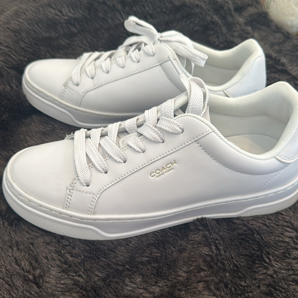Coach White Mesh Sneakers - Picture 12 of 12